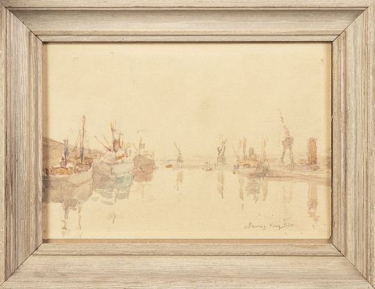 Ships on the Clyde by James Kay