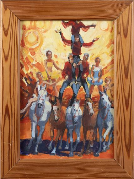 The circus by Catriona Campbell, 1990