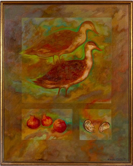 Pomegranates by Wendy Malan, 1982
