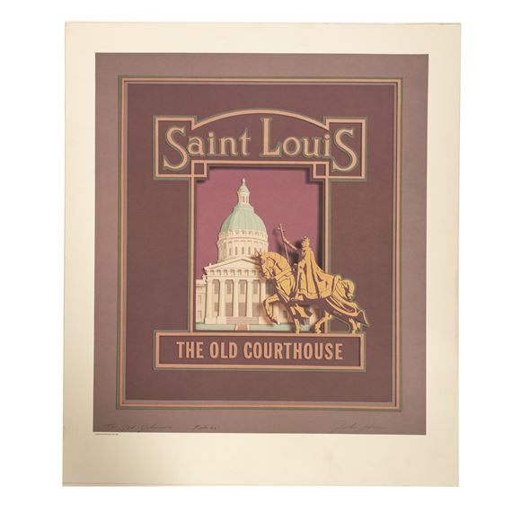 Saint Louis, The Old Courthouse by John Joseph Hunn, 1989