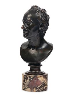 After Jean-Antoine Houdon, 19th Century
Bust of a Man - Jean-Antoine Houdon