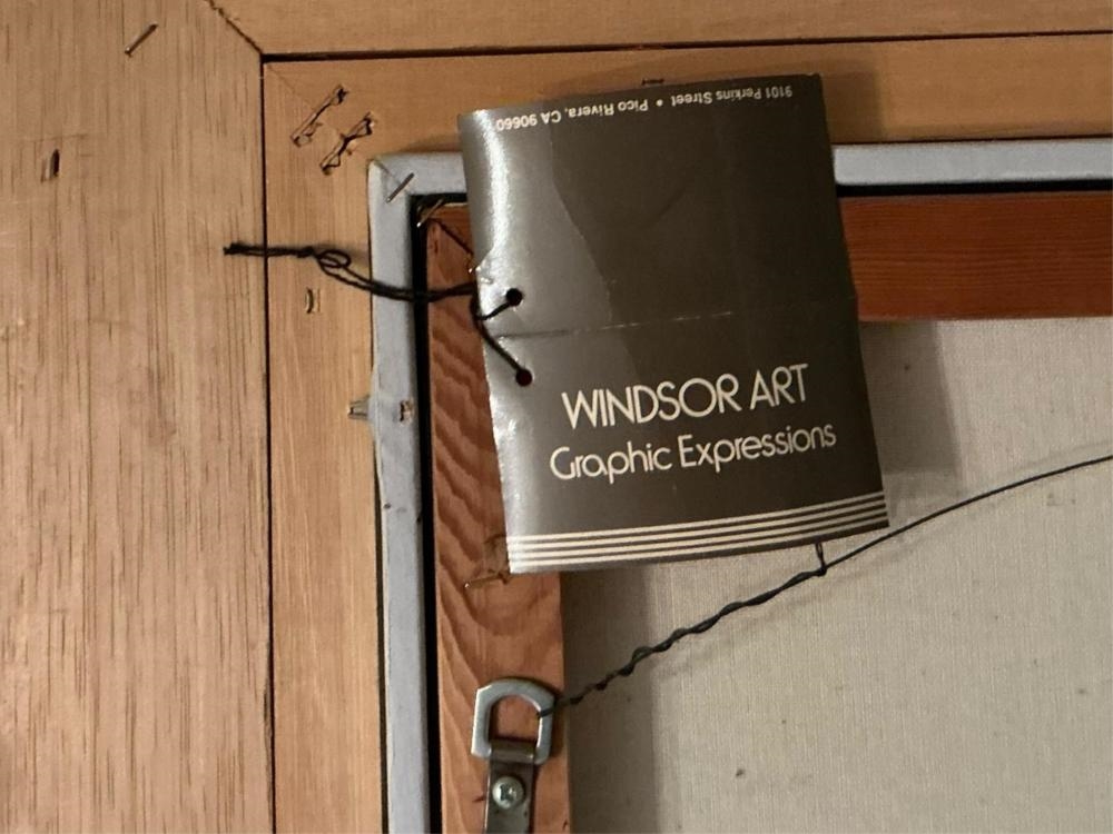 Artwork by Claude Robert, Coast Garden, Made of Oil On Canvas