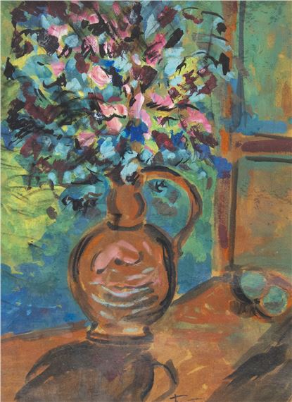 Still Life Vase of Flowers - Vladimir Tatlin
