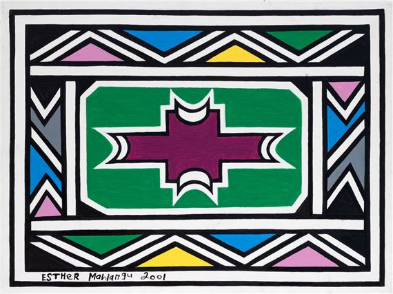 Ndebele abstract