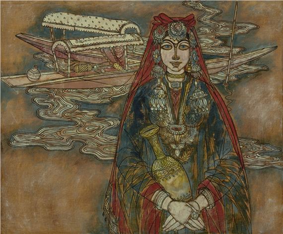 Shikara Girl - Abdulrahim Apabhai Almelkar