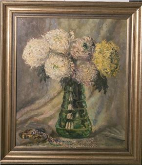 Blumenstillleben - Wilhelm Mosblech