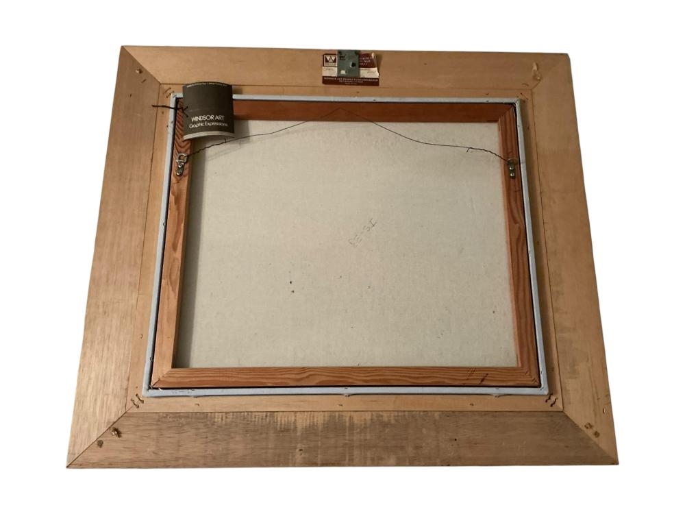 Artwork by Claude Robert, Coast Garden, Made of Oil On Canvas