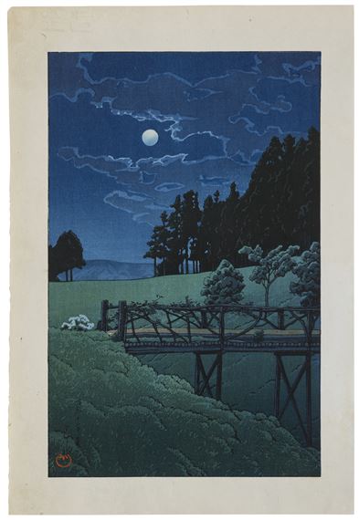 Akebibashi no yoru (Moon, Akebi Bridge)