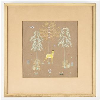 Pronghorn Painting - Merina Lujan