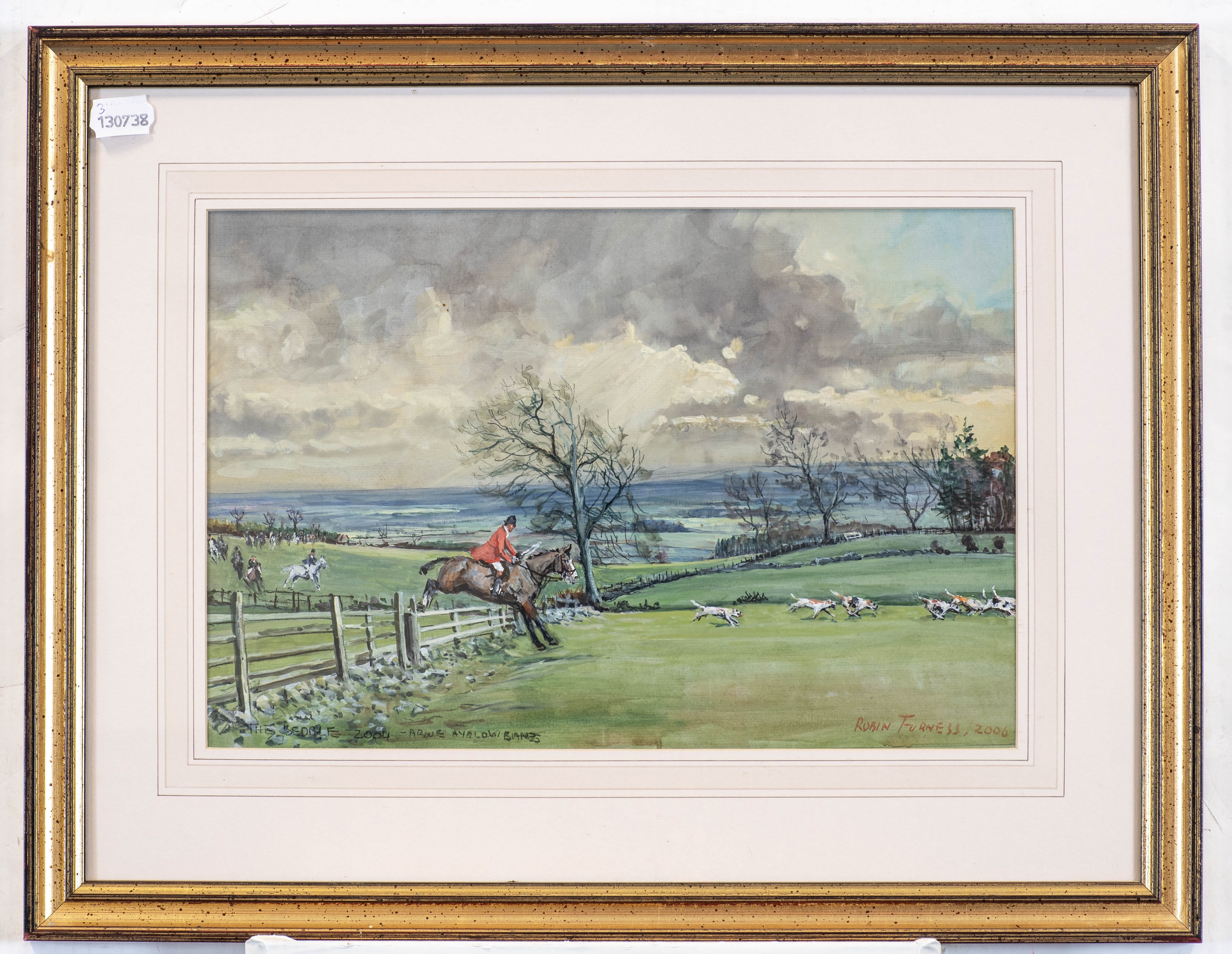 Artwork by Robin Furness, The Bedale - Near Ayrlow Banks, Made of Mixed Media