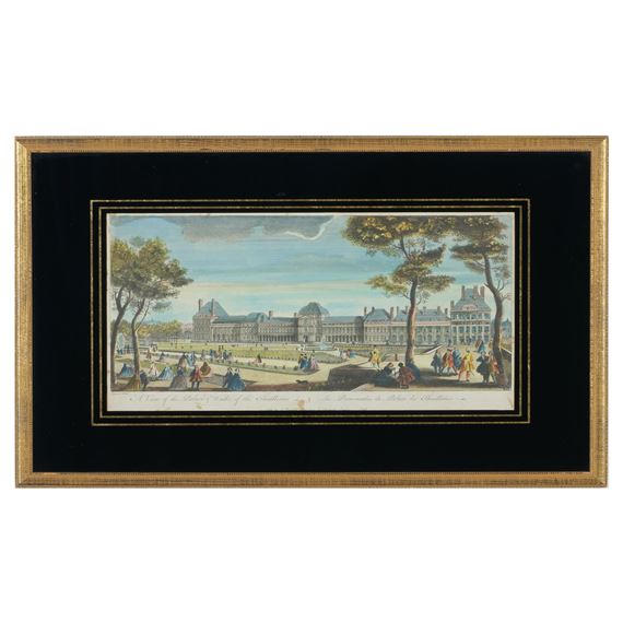 Jacques Rigaud | View of the Royal Palace of Choisy; and View of the ...
