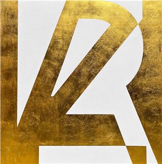 José Vincench: The Burden of Words: Gold Leaf Works - 532 Gallery Thomas Jaeckel