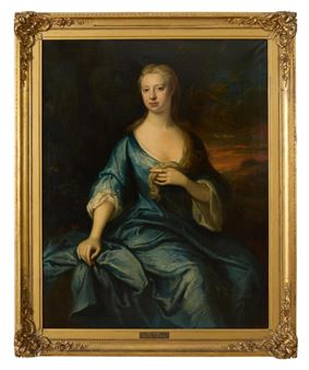 Portrait of 'Mrs. Hooper,' Possibly Lady Dorothy Hooper - Jonathan Richardson