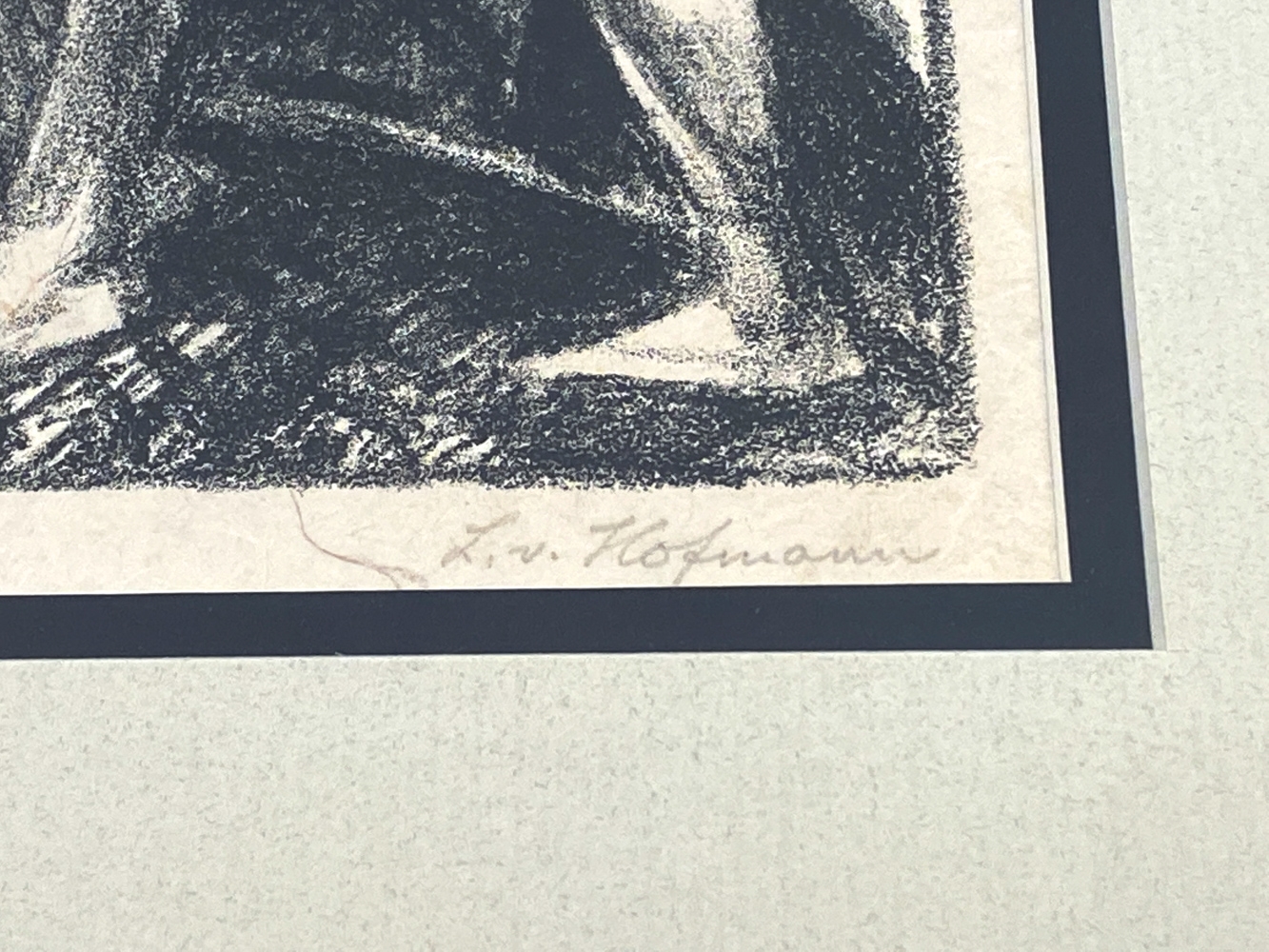 Artwork by Ludwig von Hofmann, LITHOGRAPH