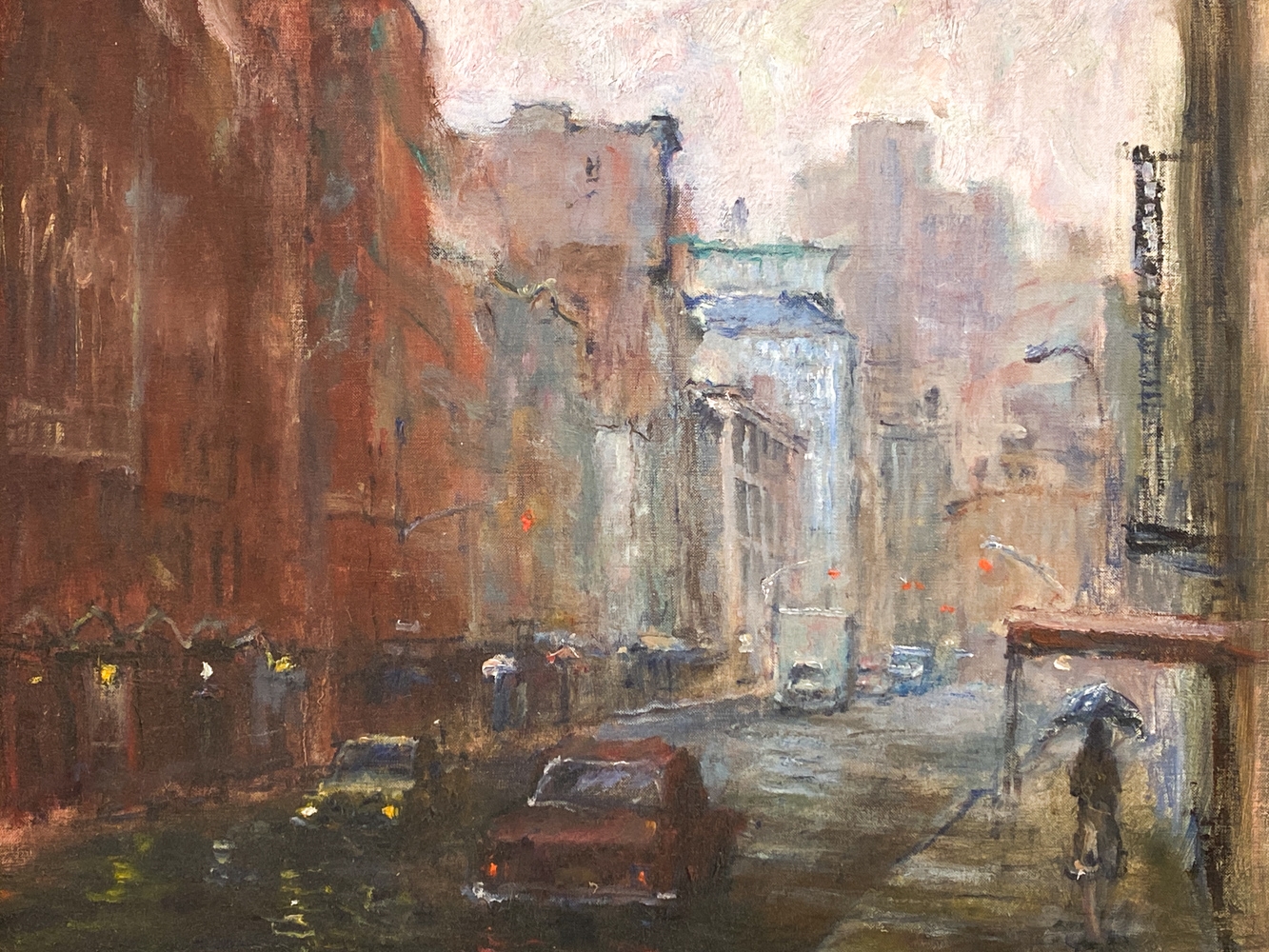 Anthony Springer | NYC STREET SCENE O/C | MutualArt