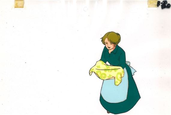 Cellulo depicting Mme Barberin by Hector Malot, 1977-1978