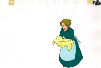 Cellulo depicting Mme Barberin - Hector Malot