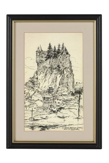 MEETING OF FOUR DRAWINGS - Henri Victor Stillemans