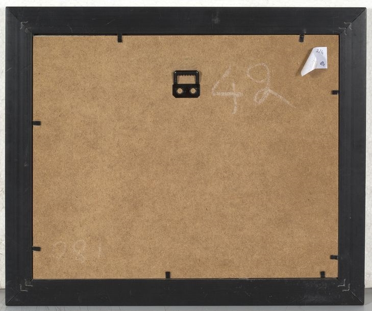 Artwork by Henri Victor Stillemans, MEETING OF FOUR DRAWINGS, Made of Pastel And Charcoal On Cardboard, Ink And Graphite On Paper, Graphite On Paper, Watercolor And India Ink On Paper