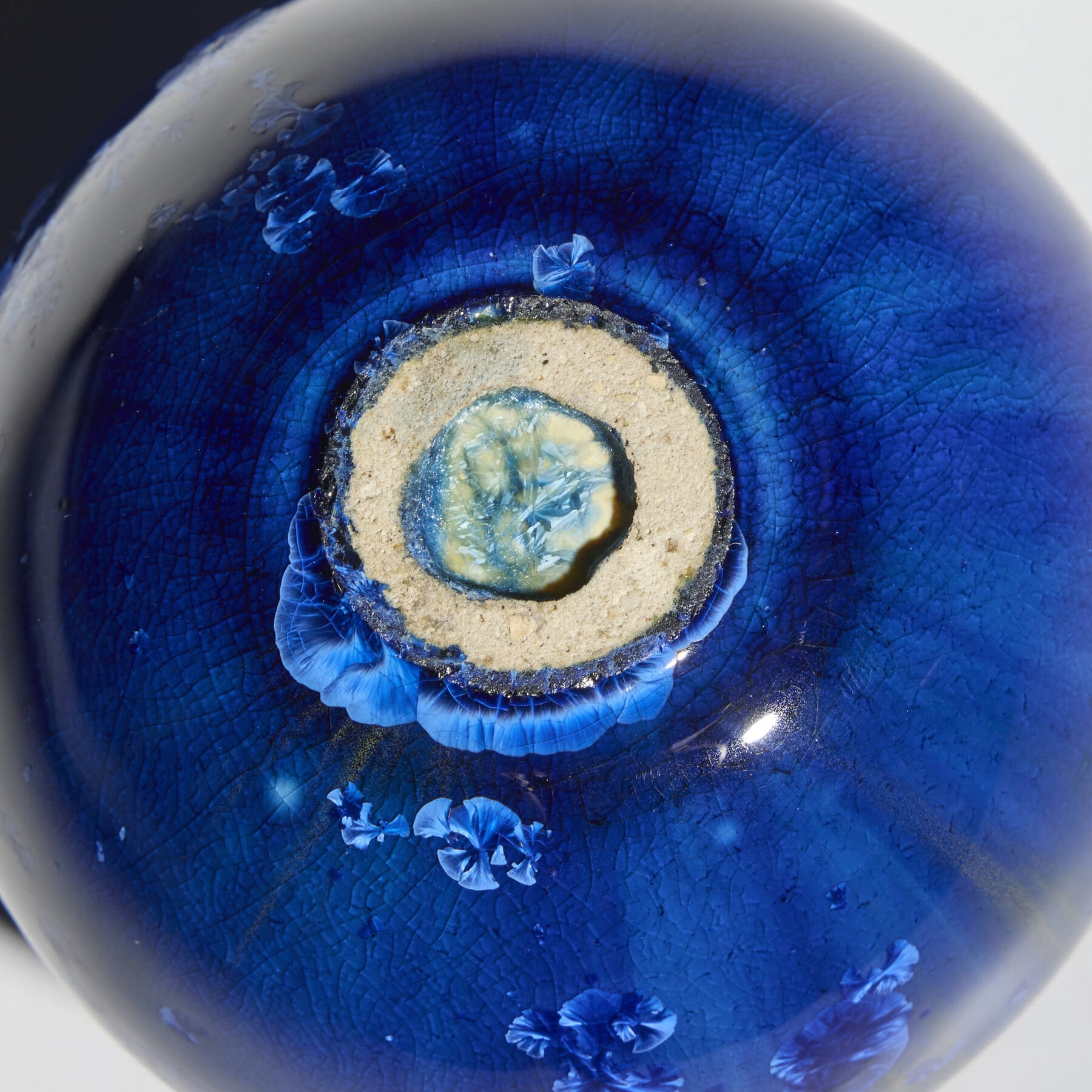 Artwork by Adelaide Alsop Robineau, Cabinet vase, Made of Crystalline-Glazed Porcelain