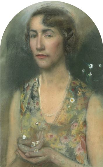 Frauenportrait - Pietro Gaudenzi