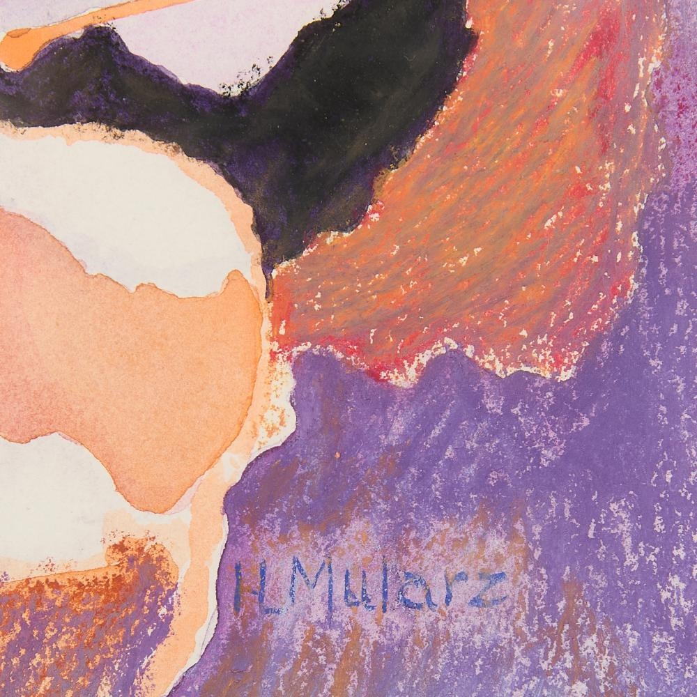 Artwork by Harriette Lovett Mularz, Pastel Abstract Drawing, Made of Pastel On Paper