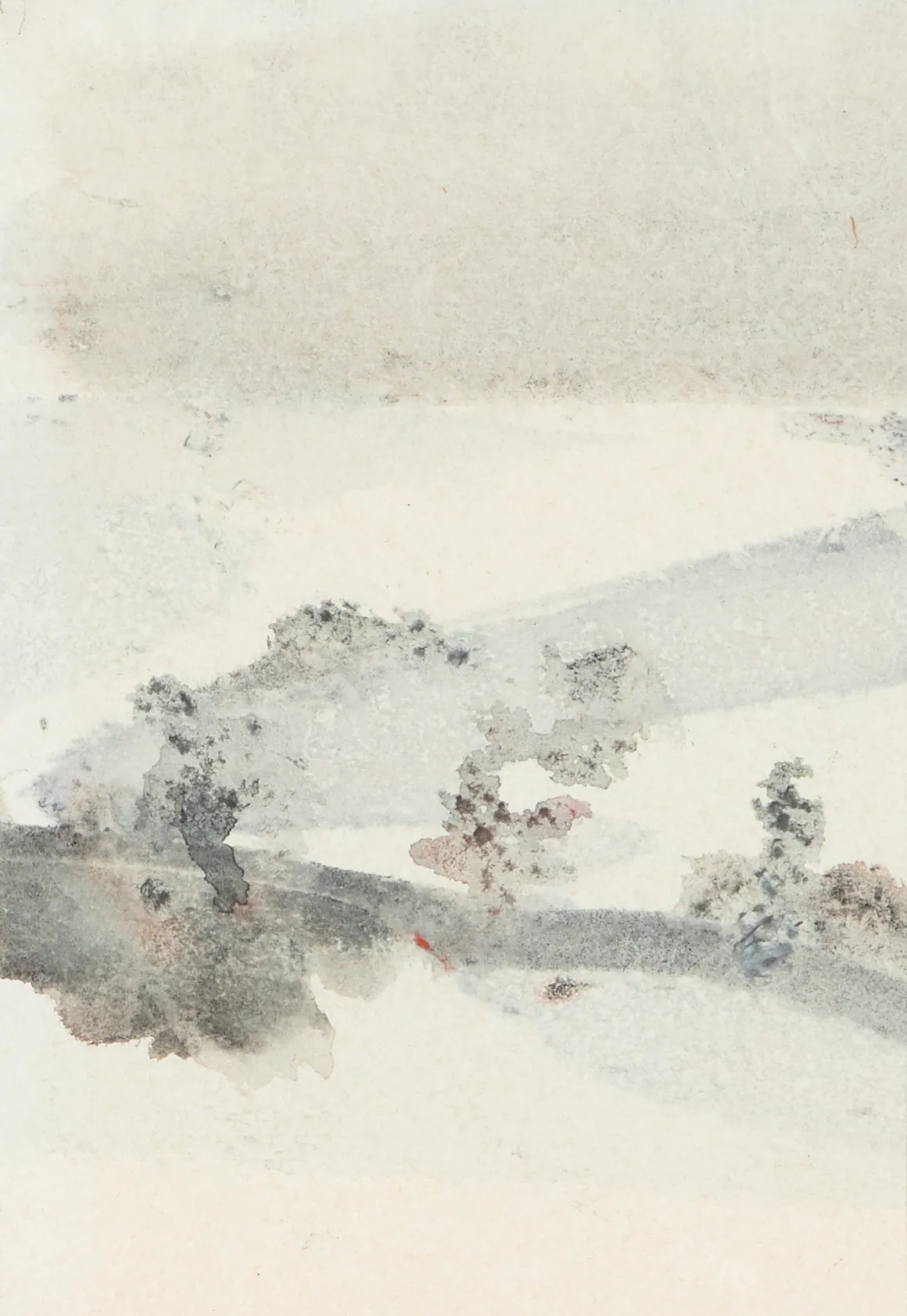 Artwork by François Guy, Abstrakte Kompositionen, Made of drawings, some collaged