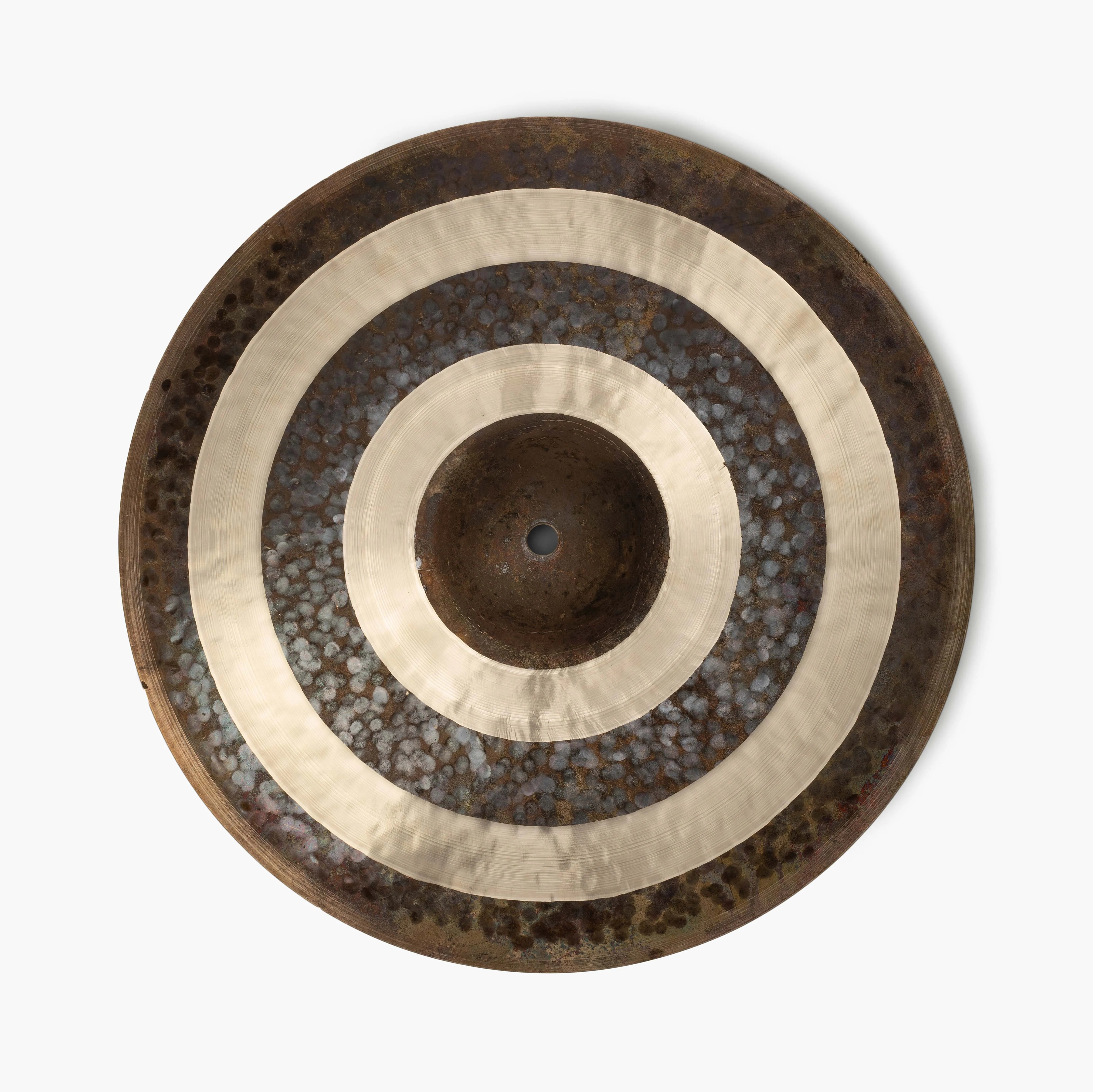 Artwork by Vincent Kohler, Crash, Made of Handmade cymbal