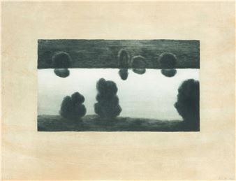 Flusslandschaft III - Markus Raetz