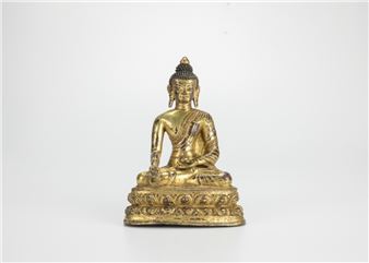 Gilt-Bronze Figure Of Bhaisaiyaguru - Tibetan School, 17th Century