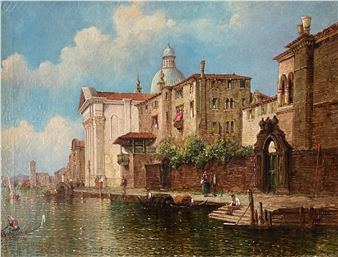 Venetian scene - William Meadows