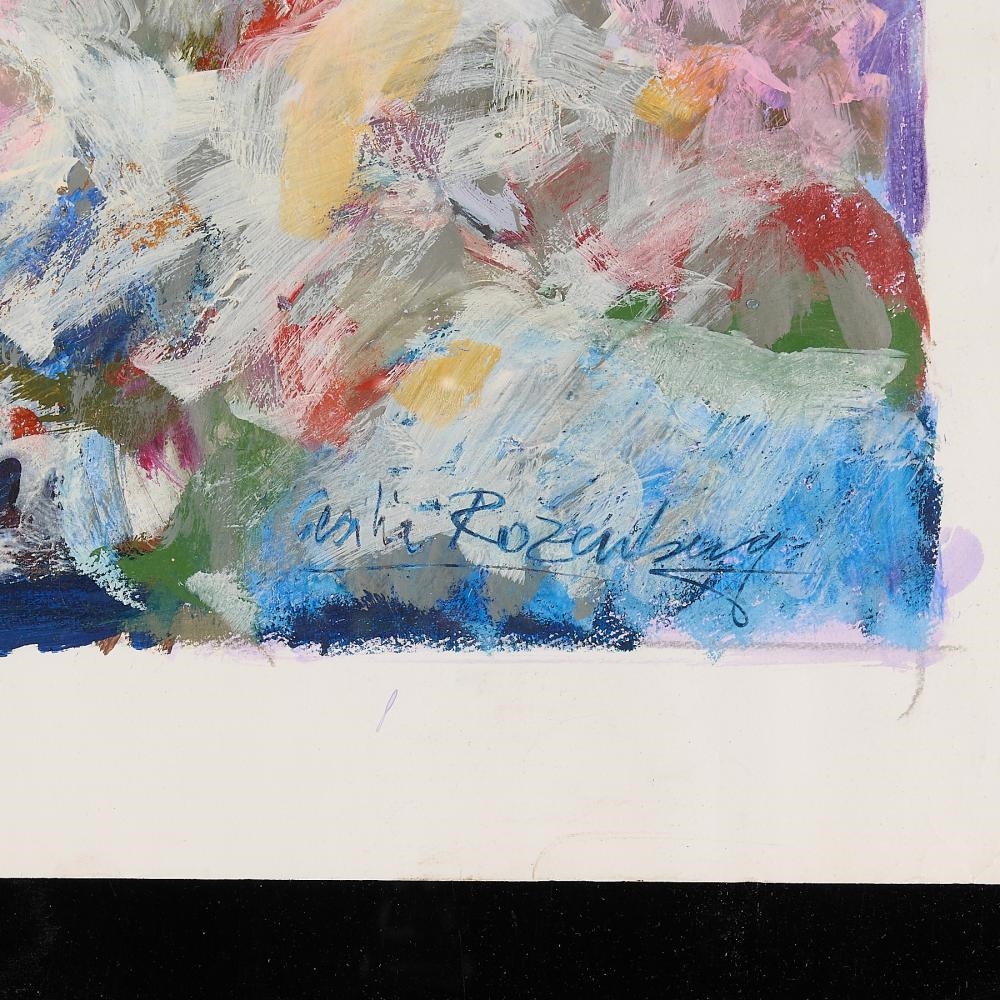 Artwork by Cecilia Rozenberg, Abstract Painting, Made of Oil On Canvas