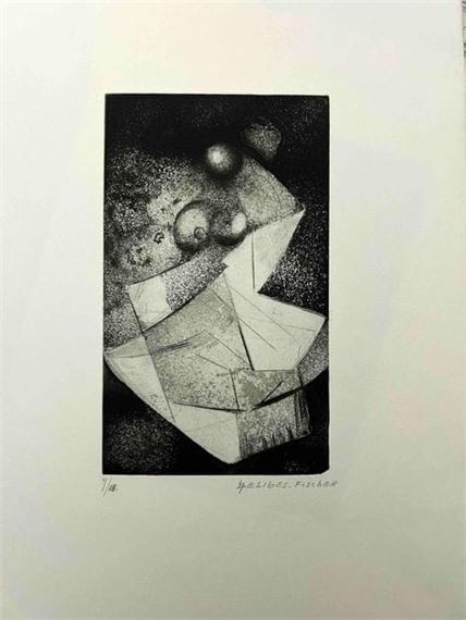 Composition with woman