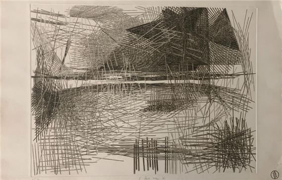 Composition Engraving justified 15/30 in the lower left margin