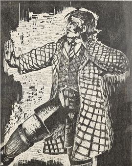 Gesturing Hiker - Steven Campbell