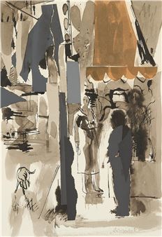 Collage of Street - Bernard Arnest