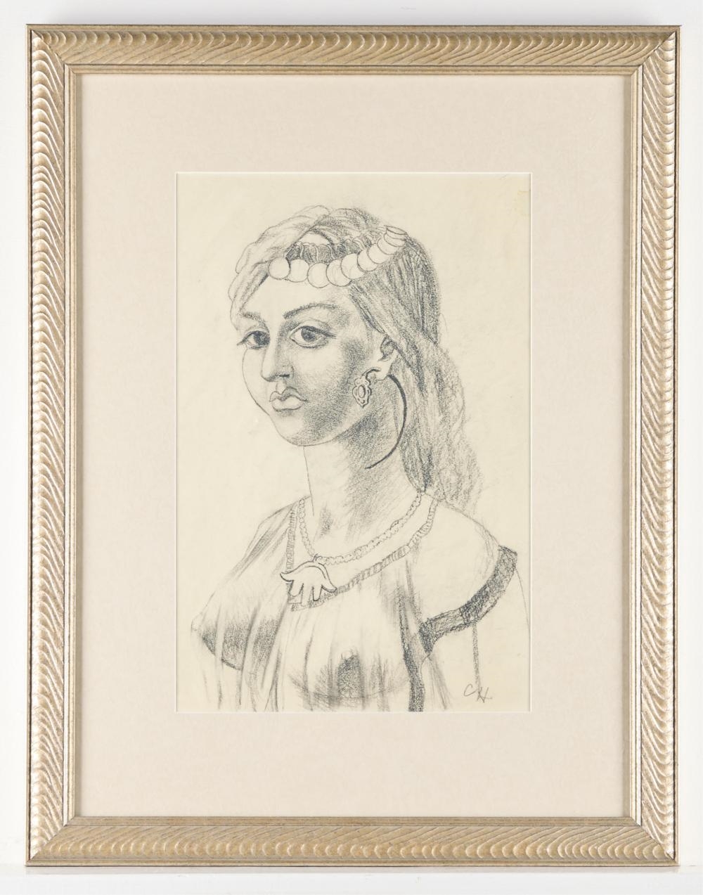 Clement Bernard‏ Haupers | Portrait Drawing | MutualArt