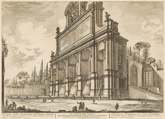 Acqua Paola on Monte Aureo - Jean Barbault