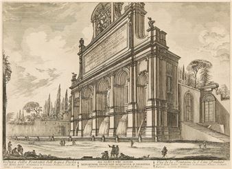 Acqua Paola on Monte Aureo - Jean Barbault