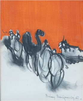 Figures leading camels - Brian Benjamin