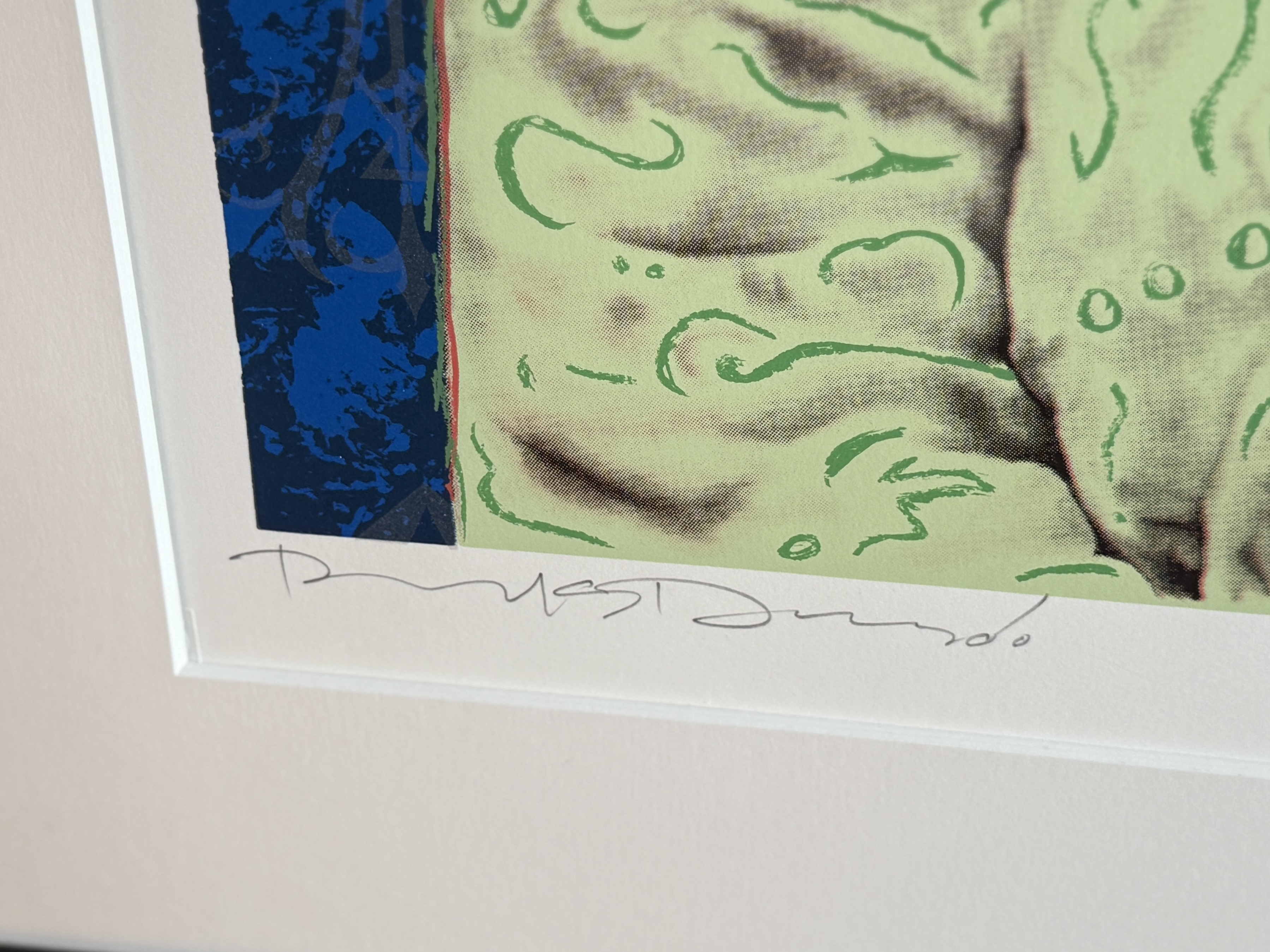 Artwork by Richard Duardo, Antonio Pelayo, KAHLO (BLUE, Made of Serigraph