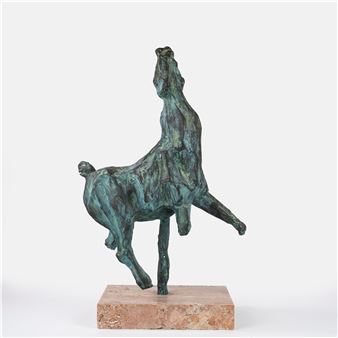 Rearing horse - Cesare Bacelli