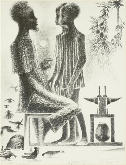 Twins of the Morning - John Biggers