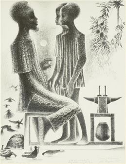 Twins of the Morning - John Biggers
