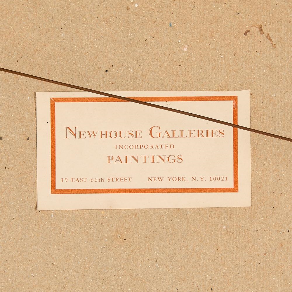 Artwork by Émile-Louis Méret, View on the Seine, Made of Oil On Canvas