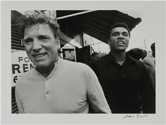 MUHAMMAD ALI WITH BURT LANCASTER IN MIAMI BEACH - Chris Smith