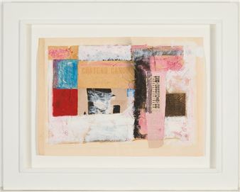 Mixed Media Collage - Grace Hartigan