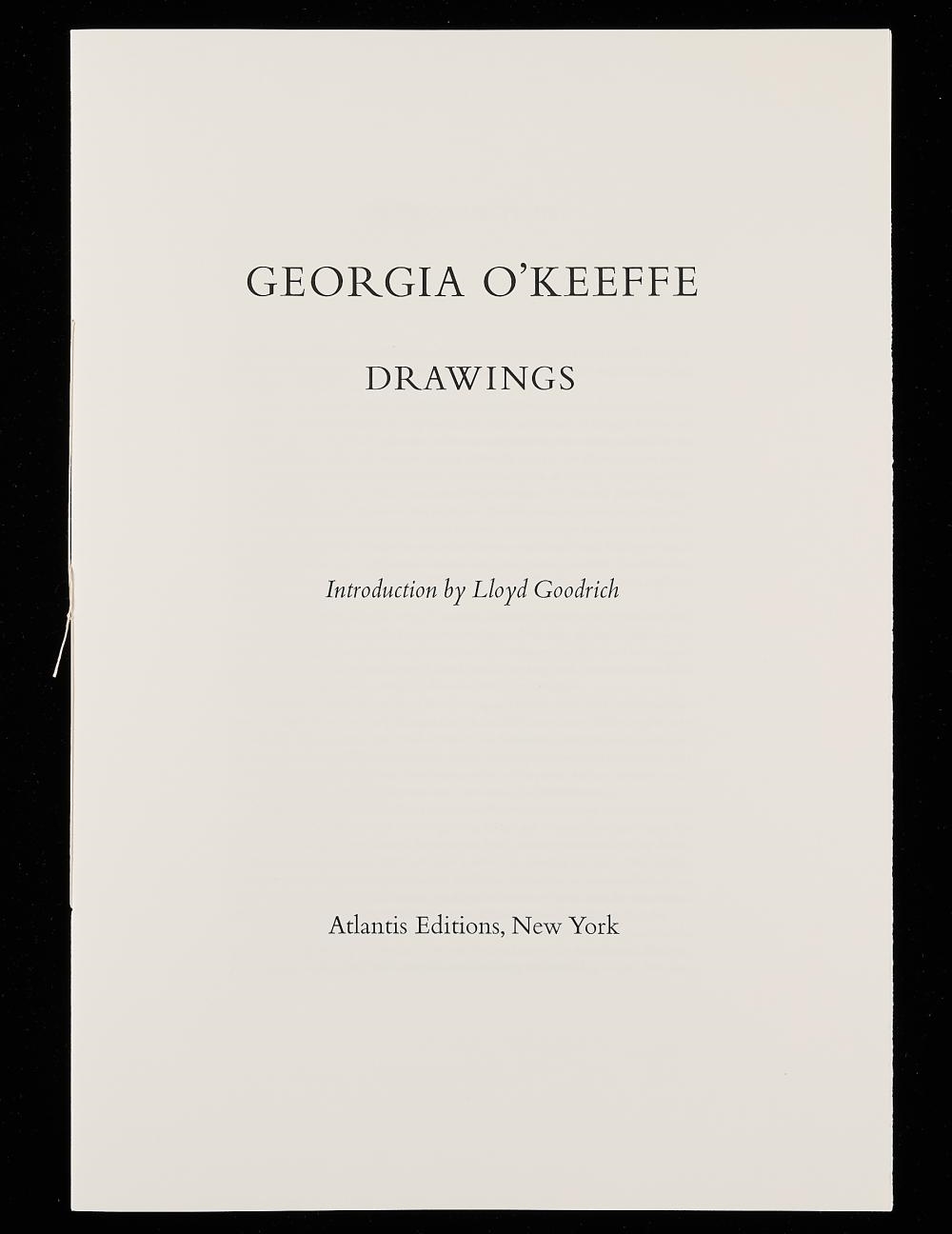 Artwork by Georgia O'Keeffe, Drawings Portfolio, Made of Offset Lithographs