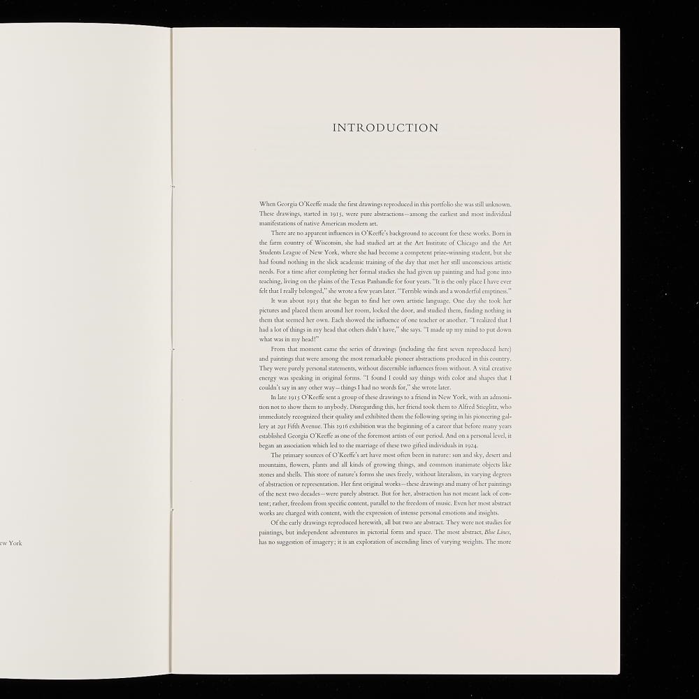 Artwork by Georgia O'Keeffe, Drawings Portfolio, Made of Offset Lithographs