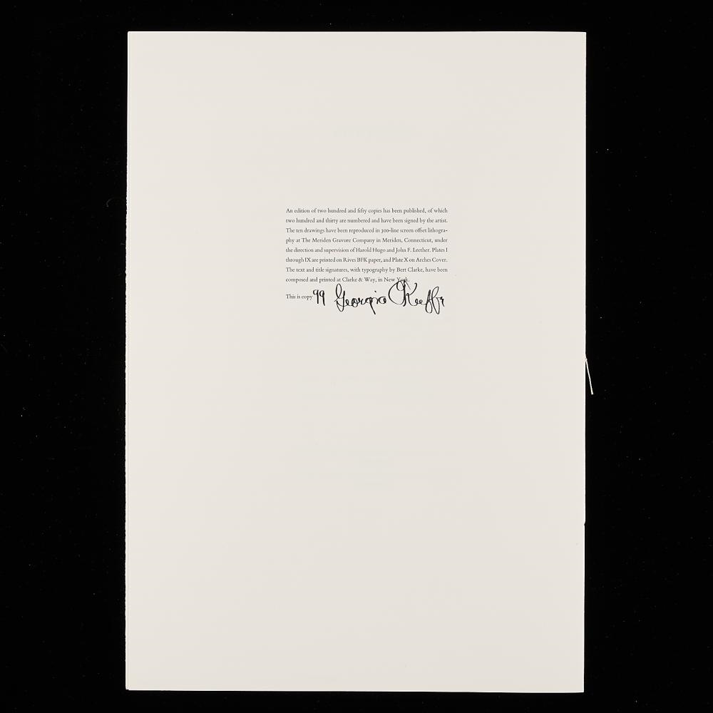 Artwork by Georgia O'Keeffe, Drawings Portfolio, Made of Offset Lithographs